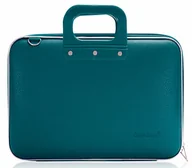 Torby na laptopy - torba na laptopa Classic 38 x 29 cm sztuczna skóra turkusowa - miniaturka - grafika 1
