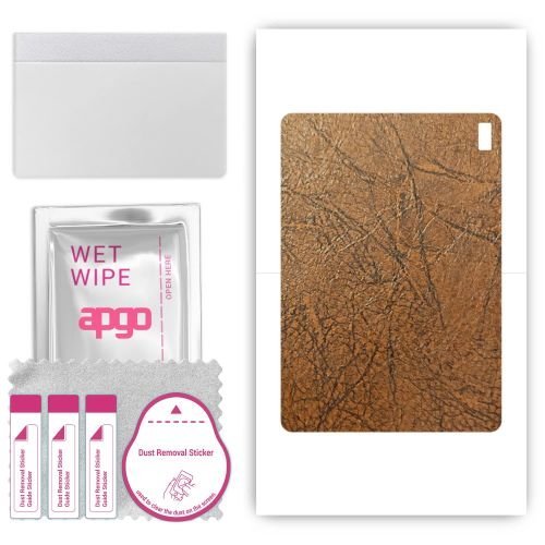 folia naklejka skórka strukturalna na TYŁ do HTC A103 - Skóra Vintage - apgo SKINS