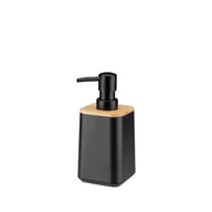 Mydelniczki i dozowniki mydła - Dozownik na mydło MORENO czarny - miniaturka - grafika 1