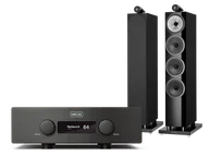 Zestawy stereo - Hegel H390 (czarny) + 702 S3 (czarny) - miniaturka - grafika 1