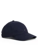 Czapki damskie - Tommy Hilfiger Czapka z daszkiem Th Flag Soft 6 Panel AW0AW17781 Granatowy - miniaturka - grafika 1