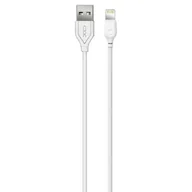 Kable USB - Xo Kabel NB103 8-pin biały 2,1A 1m - miniaturka - grafika 1