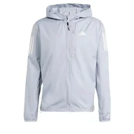 Kurtki męskie - adidas Męska kurtka Own The Run, biała, biały, S - miniaturka - grafika 1