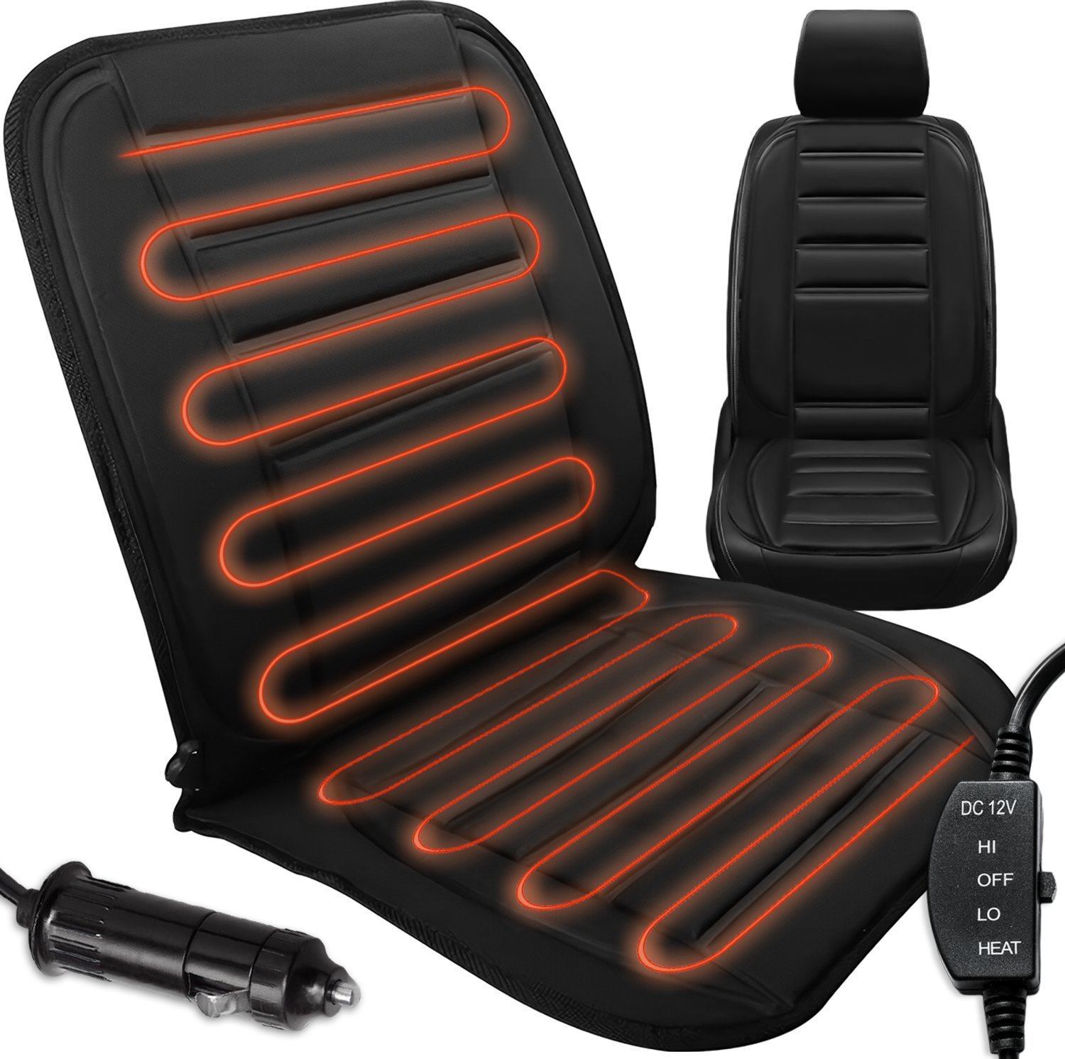 Mata grzewcza do samochodu Heckermann ZL011 Czarna