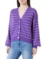 Swetry damskie - nelice Damski kardigan 11025361-NE01, fioletowy, XL/XXL, liliowy, XL-XXL - miniaturka - grafika 1
