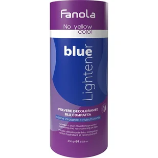 Fanola No Yellow Blue Rozjaśniacz 450g 7 Ton Krem - Farby do włosów i szampony koloryzujące - miniaturka - grafika 2