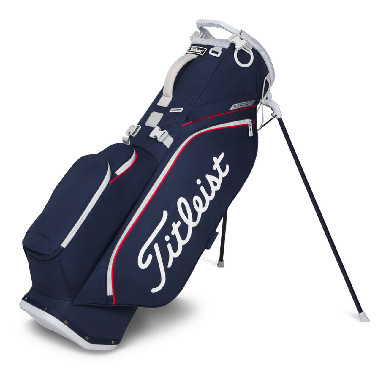 Torba golfowa stand bag Titleist Players S4 StaDry Navy/Red/White