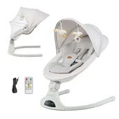 Skoczki dla dzieci - KINDERKRAFT Bujaczek TULSY beige - miniaturka - grafika 1