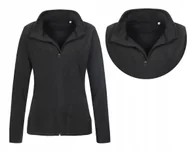 Bluzy damskie - Bluza Polarowa Damska MIKROPOLAR Jakość STEDMAN ST5100 CZARNA M - miniaturka - grafika 1