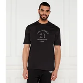 Koszulki męskie - Karl Lagerfeld T-shirt | Loose fit - miniaturka - grafika 1