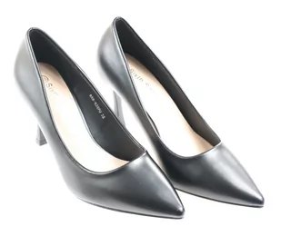 Półbuty damskie Sixth Sens 888-626PU czarny - Czółenka - miniaturka - grafika 4