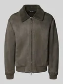 Kurtki męskie - Kurtka z kołnierzykiem typu kent - miniaturka - grafika 1