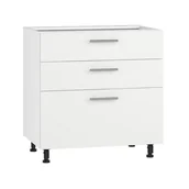 Szafki kuchenne - Szafka kuchenna stojąca 80 VENTO D3S-80/82 biały mat - miniaturka - grafika 1