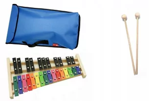 Dzwonki chromatyczne Mat Max 27-tonowe kolorowe pokrowiec klawes niebieski - Akcesoria do perkusji - miniaturka - grafika 2