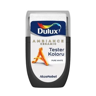 Farba Dulux Ambiance Ceramic pure white 0,03l - Farby wewnętrzne - miniaturka - grafika 1