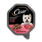 Mokra karma dla psów - Cesar Wiejskie ragout Cielęcina z indykiem 14x150 g - miniaturka - grafika 1