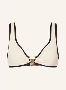 Stroje kąpielowe - Seafolly Góra Od Bikini Bralette Beach Bound weiss - grafika 1