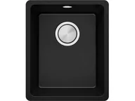 Zlewozmywaki - primagran.pl Zlewozmywak podwieszany (podblatowy) granitowy jednokomorowy z dużą komorą XL Wenecja 40 Easy MW4KC-A0#P - miniaturka - grafika 1