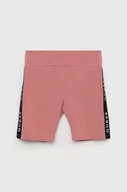 Spodnie i spodenki dla dziewczynek - Guess szorty dziecięce kolor różowy z aplikacją - miniaturka - grafika 1