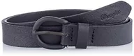 Paski - Wrangler Damski pasek Geo Belt, czarny (black 100), 85|#85|#6631 (Herstellergröße: 85) - miniaturka - grafika 1