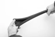 Maskownice do kabli - Vivolink VLSC3825000B organizator na kable Skarpety kablowe Czarny 1 szt. - miniaturka - grafika 1