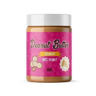 MP SPORT MP SPORT Peanut Butter 100% Peanut - Masło orzechowe - 1000g Smooth - Zdrowa żywność - miniaturka - grafika 2