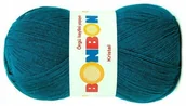 Pasmanteria - Włóczka BonBon Kristal 100gr kol. 98400 / petrol - miniaturka - grafika 1