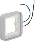 Klawisze i ramki - W.1 Berker Ramka potrójna 1-kr z podświetleniem białym 12-24V 0,6 mA do adaptera n/t, IP55 - miniaturka - grafika 1