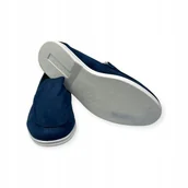 Mokasyny męskie - Mokasyny męskie zamszowe Old Money 42 - miniaturka - grafika 1