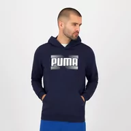 Bluzy sportowe damskie - Bluza z kapturem męska Puma Gym & Pilates - miniaturka - grafika 1