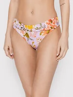 Stroje kąpielowe - Seafolly Dół od bikini Paradise Garden 44320-960 Fioletowy - miniaturka - grafika 1