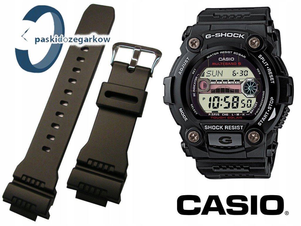 Pasek do zegarka Casio G-Shock G-7900 GW-7900 GW-7900B czarny oryginał