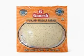 Krakersy - Papad Punjabi masala Ganesh Punjabi Masala Papad 200g - pikantny pieprzowy - miniaturka - grafika 1