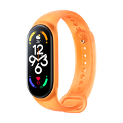 Akcesoria do smartwatchy - Xiaomi Smart Band 7 Strap Neon – Pomarańczowy - miniaturka - grafika 1