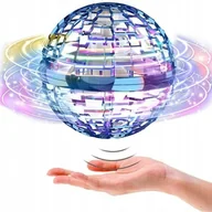 Zabawki zdalnie sterowane - KULA STEROWANA RĘKĄ LATAJĄCA ŚWIECĄCA PIŁKA LED UFO ZABAWKA SPINER - miniaturka - grafika 1