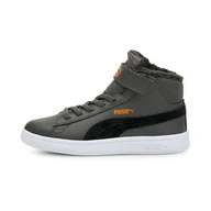Buty dla dziewczynek - Buty do chodzenia dla dzieci Puma Smash V2 Mid - miniaturka - grafika 1