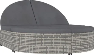 Elior 2-osobowy leżak z poduszkami - Labia - Leżaki ogrodowe - miniaturka - grafika 1