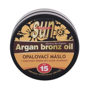 Vivaco Sun Argan Bronz Oil Tanning Butter SPF15 preparat do opalania ciała 200 ml unisex - Balsamy i kremy do opalania - miniaturka - grafika 1