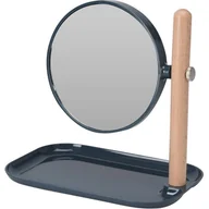 Lusterka do makijażu - Lusterko kosmetyczne z metalową tacą - miniaturka - grafika 1