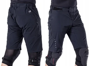 Spodenki rowerowe z wkładką Leatt Shorts Mtb Trail 1.0 black XL - Spodenki rowerowe - miniaturka - grafika 1
