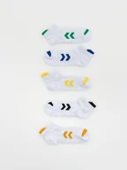 Skarpetki dla dzieci - Reserved - Skarpetki z bawełną 5 pack - jasnoszary - miniaturka - grafika 1
