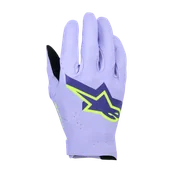 Rękawice motocyklowe - Rękawice MX Alpinestars Supertech Lawendowy/Fioletowy/Żółty4XL - miniaturka - grafika 1