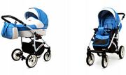 Wózki dziecięce - BabyLux WHITELUX 2w1 5904905103031 - miniaturka - grafika 1