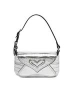 Torebki damskie - PINKO Torebka 520 Shoulder Baby Fl AI 24-25 PLTT 103764 A1W5 Srebrny - miniaturka - grafika 1