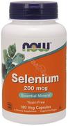 Witaminy i minerały - Now Foods NOW Selenium 200mcg 180vegcaps - miniaturka - grafika 1