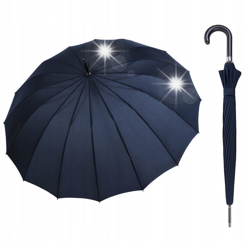 Parasol automatyczny Liverpool Doppler granatowy