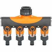 Inne akcesoria do nawadniania - Hose distributor with valve metal / SCHMITH SCH14W02210 - miniaturka - grafika 1