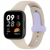 Akcesoria do smartwatchy - Beline pasek Redmi Watch 3 beżowy/beige - miniaturka - grafika 1