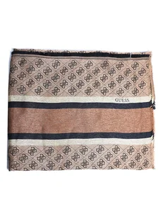 Guess Szal w kolorze beżowym - 180 x 80 cm - Apaszki i szaliki damskie - miniaturka - grafika 1