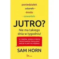 Poradniki hobbystyczne - Jutro Nie Ma Takiego Dnia W Tygodniu 10 Trików Dzięki Którym Przestaniesz Odkładać Swoje Plany Na Później Sam Horn - miniaturka - grafika 1